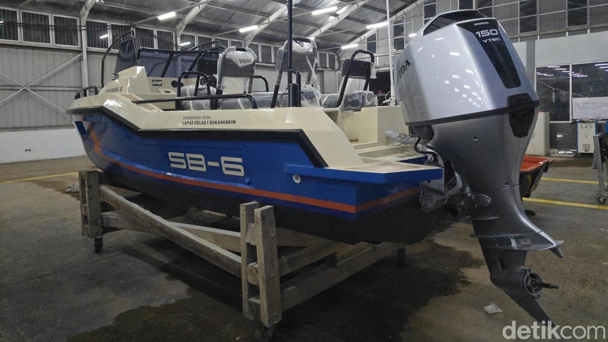 Kualitas Speedboat Buatan Napi Sukamiskin Disangka Produk Impor