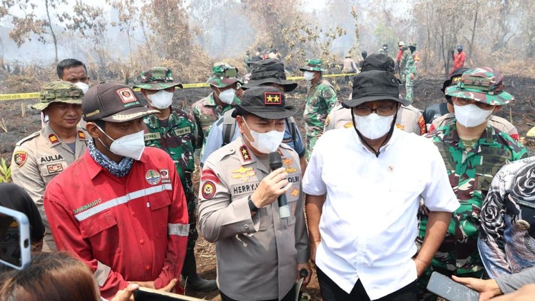 Menteri LH Puji Mitigasi Pra Bencana di Riau: Karhutla Relatif Turun