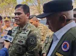 Pantau Karhutla, KSAL dan Gubernur Kalsel Nilai Asap Tak Separah di Medsos