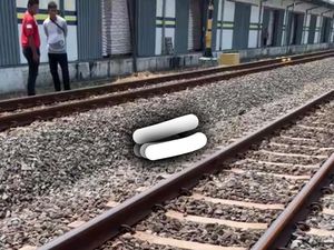 Lansia Tewas Tersambar KA Saat Berjalan di Atas Rel Nganjuk