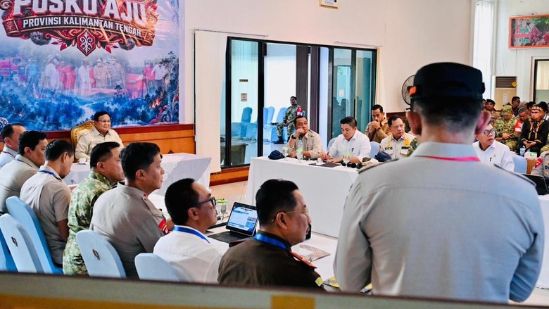 Mendagri Dampingi Prabowo ke Kalteng Bahas Penguatan Penanganan Karhutla