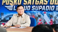 Prabowo Pimpin Ratas Penanganan Karhutla: Saya Datang Lihat Keadaan Nyata