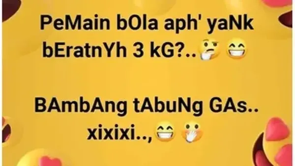 Tebakan Receh Bapak-bapak Ini Garing Banget, tapi Kok Bikin Ngakak