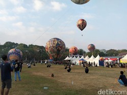 Ada Festival Balon Udara di Lapangan Soepardi Magelang, tapi Penonton Sepi