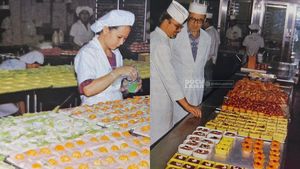 Begini Potret Jadul Dapur Katering Pesawat Indonesia Tahun 1980-an