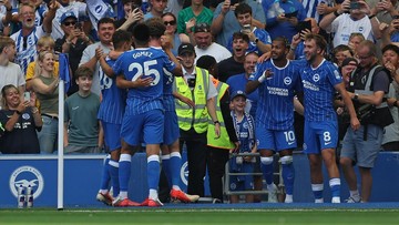Hasil Liga Inggris: Brighton Hancurkan Aston Villa 4-0