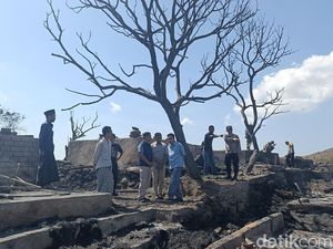 Pemkab Mulai Pikirkan Pola Pemulihan Pascakebakaran Hebat di Desa Sade Lombok