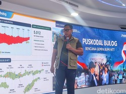 Bulog Jamin Stok Beras buat Korban Gempa NTT Aman, Ada 93.782 Ton