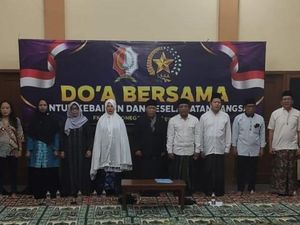 Doa Lintas Agama, Ratusan Warga Bojonegoro Doakan Prabowo