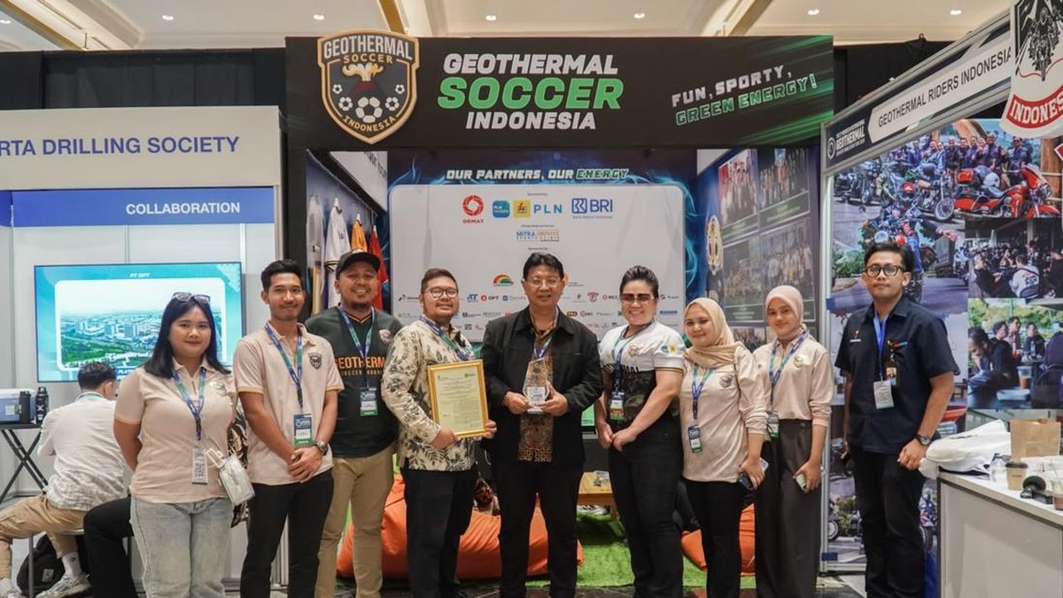 Geothermal Soccer Indonesia. (Foto: dok.GSI)