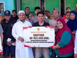 Gubernur Sulsel Beri Bantuan Rp 455 Juta untuk Korban Kebakaran di Makassar