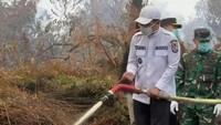 Bupati Pelalawan Liburkan Sekolah yang Terdampak Kabut Asap Karhutla