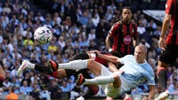 Hasil Man City Vs Bournemouth: Comeback Dramatis, The Citizens Menang 2-1