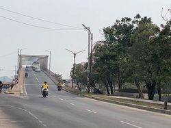 Jalinsum Palembang-Indralaya Mulai Diselimuti Asap, Lalin Berjalan Normal