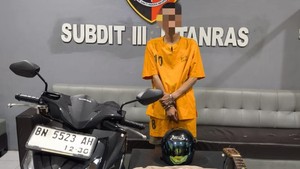 Pengamen di Pangkalpinang Ditangkap Polisi karena Curi Motor