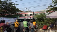 Melihat Perlintasan Liar di Tebet Lokasi Warga Tewas Tertemper KRL