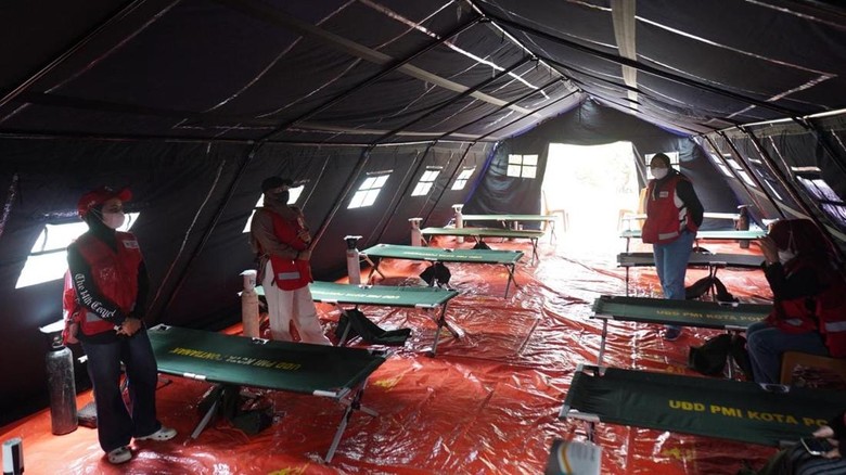 Posko Segar Pontianak Punya Oksigen Gratis Bagi Warga Terdampak Asap Karhutla