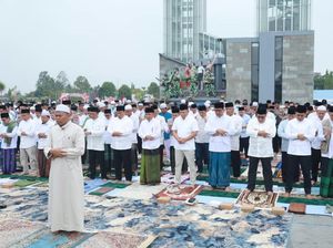 Salat Istisqa Digelar di Bundaran Besar Palangka Raya