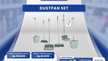 Transmart Full Day Sale! Alat Kebersihan Jadi Semurah Ini