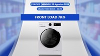 Diskon Gede Mesin Cuci Front Load di Transmart Full Day Sale