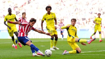 Diwarnai Kartu Merah, Atletico Vs Villarreal Selesai 2-2