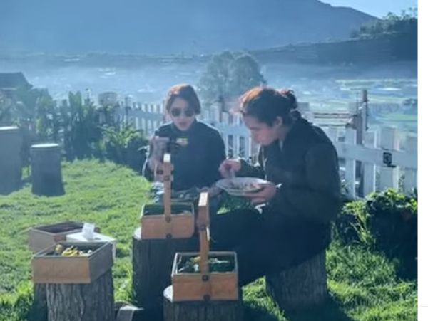 Romantis! Dul Jaelani dan Tissa Biani Kulineran dari Rawon hingga Ngopi