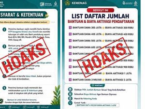 Viral Poster Bantuan Rp 3 Miliar Bimas Kristen-Katolik Minta Uang, Kemenag: Hoaks!