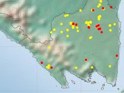 203 Hotspot Terdeteksi di Lampung, 30 Titik Status Merah