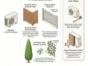 Biar Tak Ganggu Estetika, Begini Penempatan AC Outdoor yang Pas