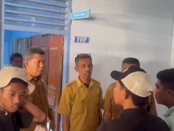 Demo di Kantor DPMD Bima Ricuh, Mahasiwa Nyaris Adu Jotos dengan Kadis