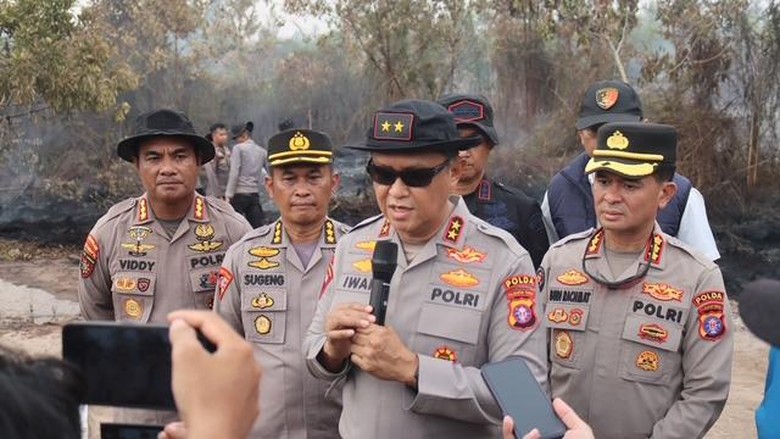 24 Orang Jadi Tersangka Karhutla di Kalteng, 4 Perusahaan Diselidiki
