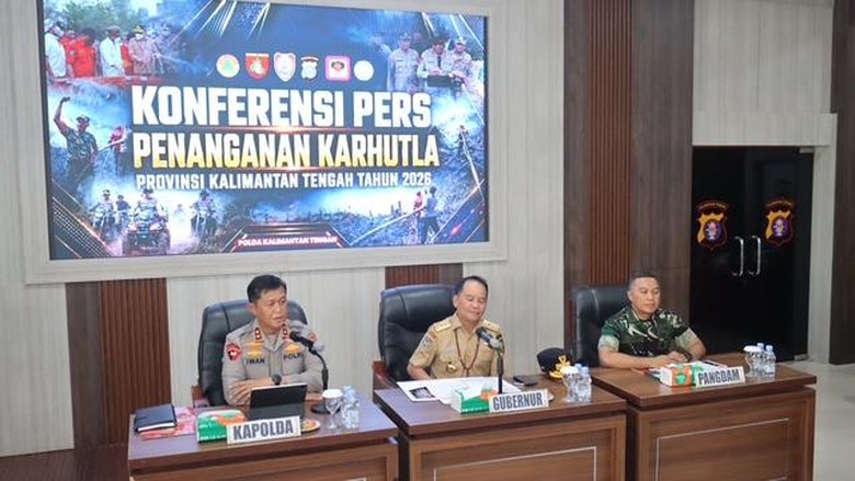 Perkuat Barisan Tangani Karhutla Kalteng, 10.700 Personel Disiagakan