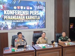 Perkuat Barisan Tangani Karhutla Kalteng, 10.700 Personel Disiagakan