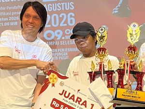 Once Mekel Bikin Turnamen Catur 3 Lawan 3