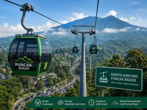 Kurangi Macet, Pemkab Bogor Wacanakan Lagi Kereta Gantung di Puncak