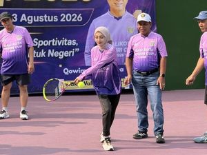 Turnamen Tenis Wali Kota Kediri Cup Jadi Magnet Atlet Nasional