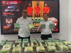 Polisi Nyamar Jadi Petugas PLN Gagalkan 35 Kilogram Narkoba di Asahan