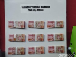 Sindikat Upal Sudah 2 Kali Cetak Uang Palsu, 4 Ribu Lembar Cacat Produksi