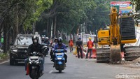 Proyek Pengendali Banjir di Karang Tengah Ditarget Rampung Desember