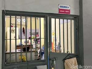 Sisi Lain Lapas Perempuan Bandung: Ada Bayi, MPASI hingga Jalan-jalan Keluar
