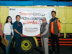 TelkomGroup Salurkan Bantuan Rp 1,3 M untuk Bantu Pemulihan Pascagempa NTT