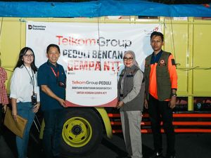 TelkomGroup Salurkan Bantuan Rp 1,3 M untuk Bantu Pemulihan Pascagempa NTT