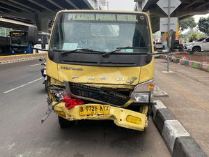 Polisi Amankan Sopir Truk Penabrak Pemotor hingga Tewas di Cibubur