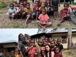 Viral! Kisah Guru di Papua Naik Ojek Rp 700 Ribu Demi Mengajar