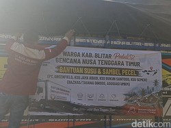 356 Kilogram Sambel Pecel Blitar Dikirim untuk Bantuan Gempa NTT