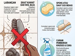 Jangan Asal Sikat! Ini Cara Bersihkan Nat Kamar Mandi yang Menguning