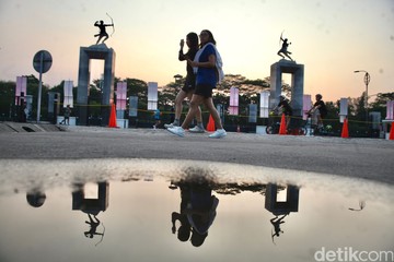 Kawasan GBK Jadi Ruang Olahraga Favorit Warga