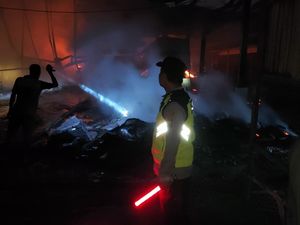 Puluhan Kios Pasar Desa Sedo Demak Terbakar, Kerugian Capai Rp 1,2 M