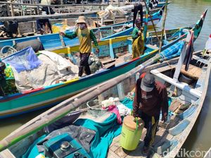 Cuaca Ekstrem Hasil Nelayan Sidoarjo Tak Menentu