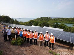 PLTS 1 MWp di Pulau Sembur Diresmikan, Warga Kini Bisa Nikmati Listrik 24 Jam